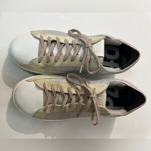 👟 P448 Sneakers - Silver, White, and Rose Pink 🌟